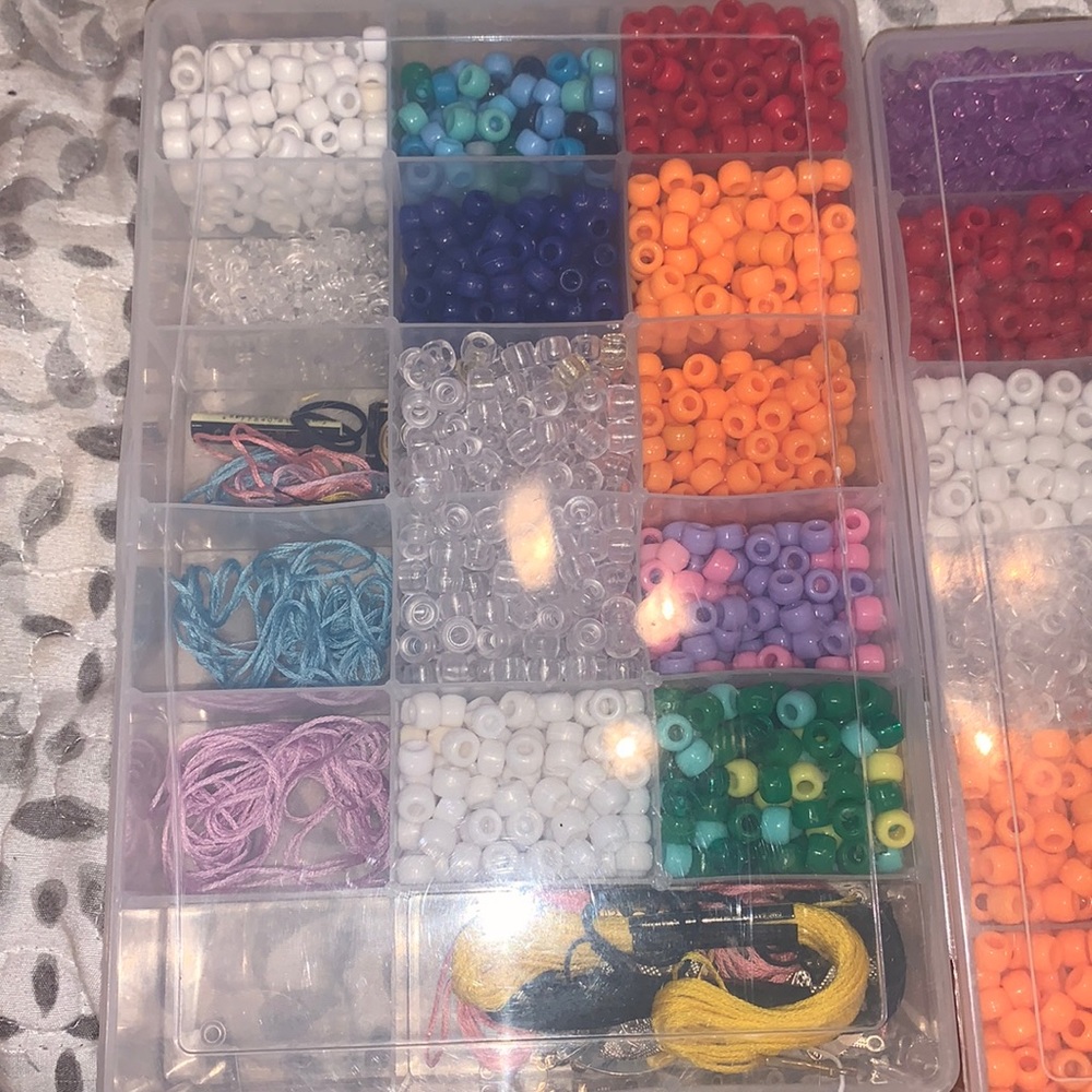 beads and string